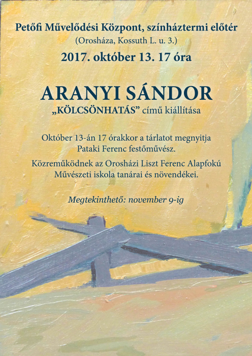 AranyiSandor__kiallitasa_plakat