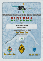 682_lanyianiko_2023-01-20_Toth_Timea_oklevele_2023_01_20_Jaszbereny_7._Jasz_Kupa_Rovidpalyas_gyorskorcsolya_verseny